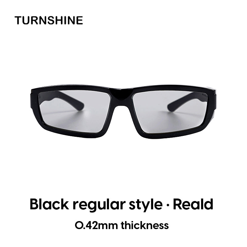Polarized Passive 3D Glasses Compatible with RealD