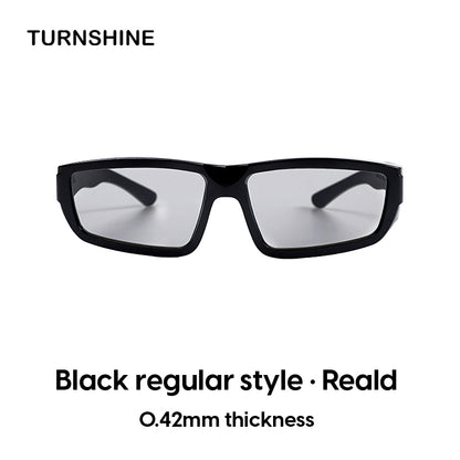 Polarized Passive 3D Glasses Compatible with RealD