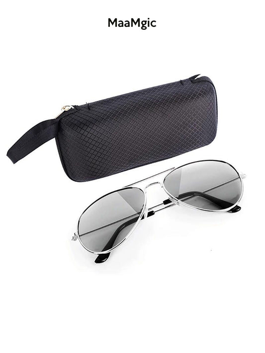 CinemaPro 3D Glasses - Premium Metal Frame with HD Lenses