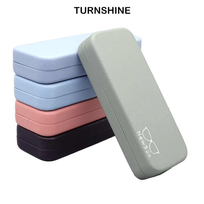 New Solid Color Eyeglass Case