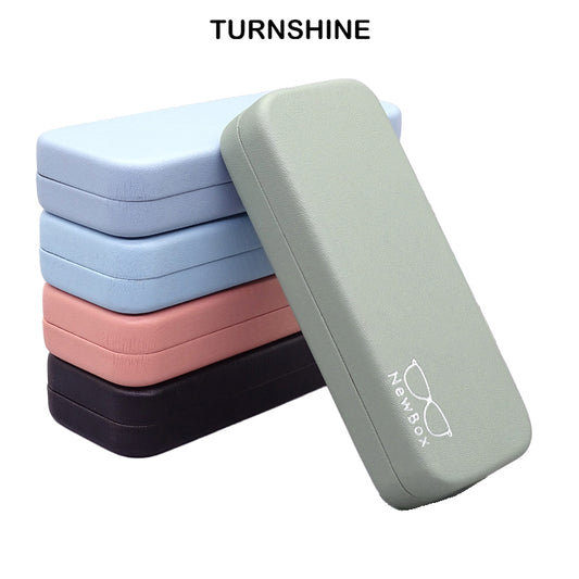 New Solid Color Eyeglass Case