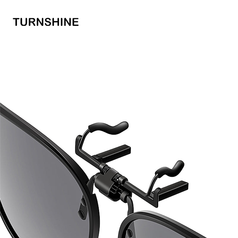 Polarized Clip-On Sunglasses for Men