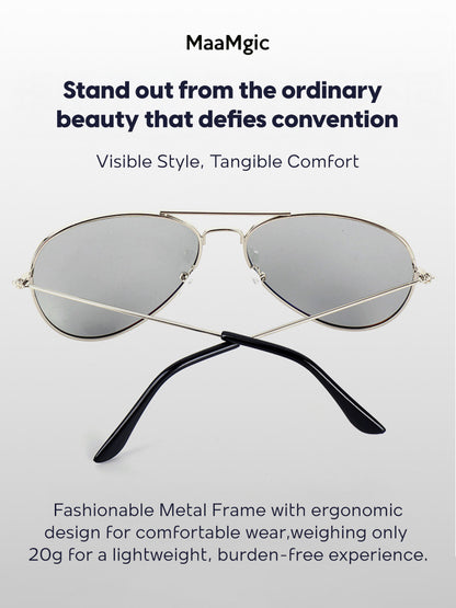 CinemaPro 3D Glasses - Premium Metal Frame with HD Lenses