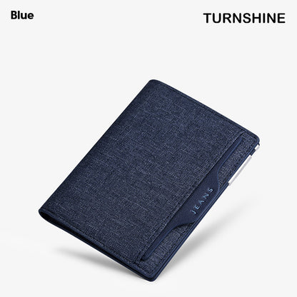 Men’s Short Canvas Wallet