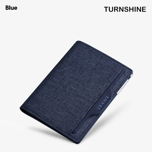 Men’s Short Canvas Wallet
