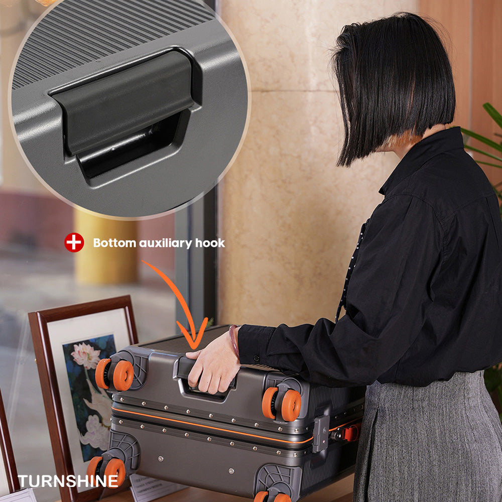 Multifunctional Travel Luggage with Wide Design and Easy Maneuverability