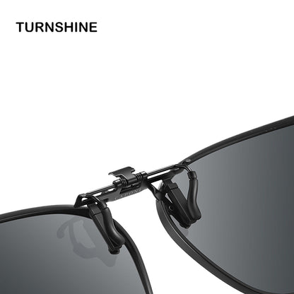 Polarized Clip-On Sunglasses for Men