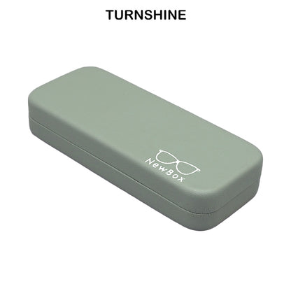 New Solid Color Eyeglass Case