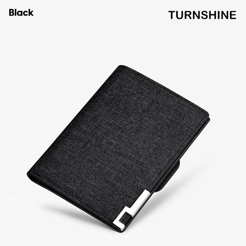 Men’s Short Canvas Wallet