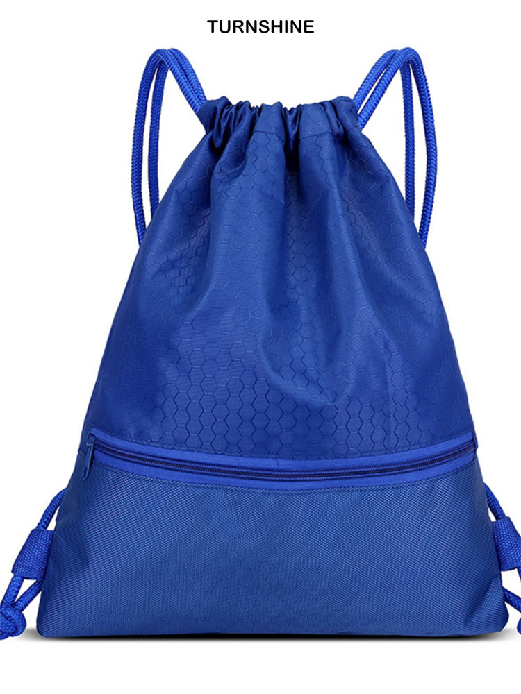 Water-Resistant Drawstring Backpack