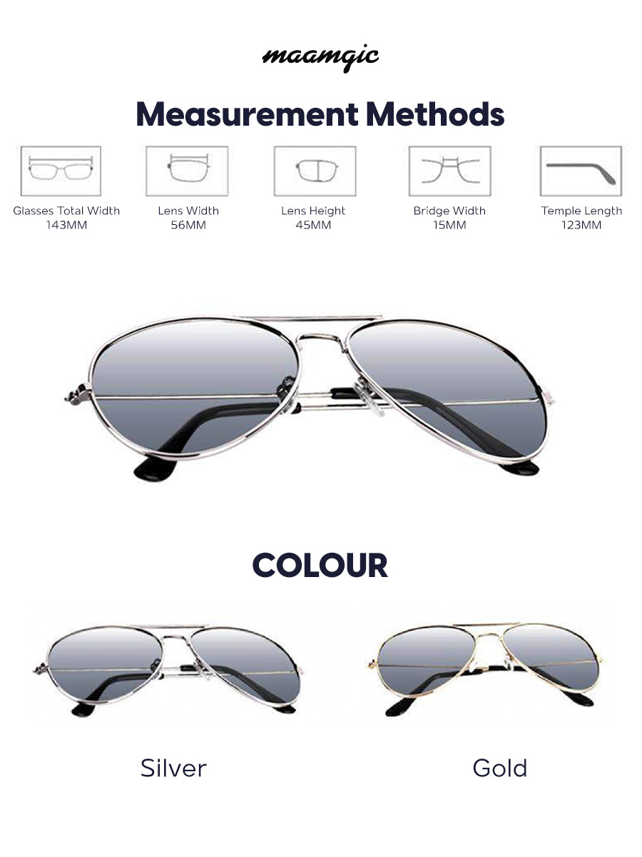 CinemaPro 3D Glasses - Premium Metal Frame with HD Lenses
