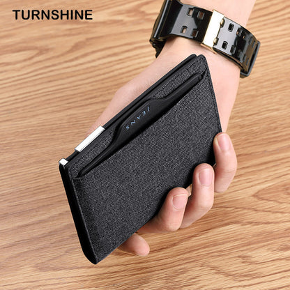 Men’s Short Canvas Wallet