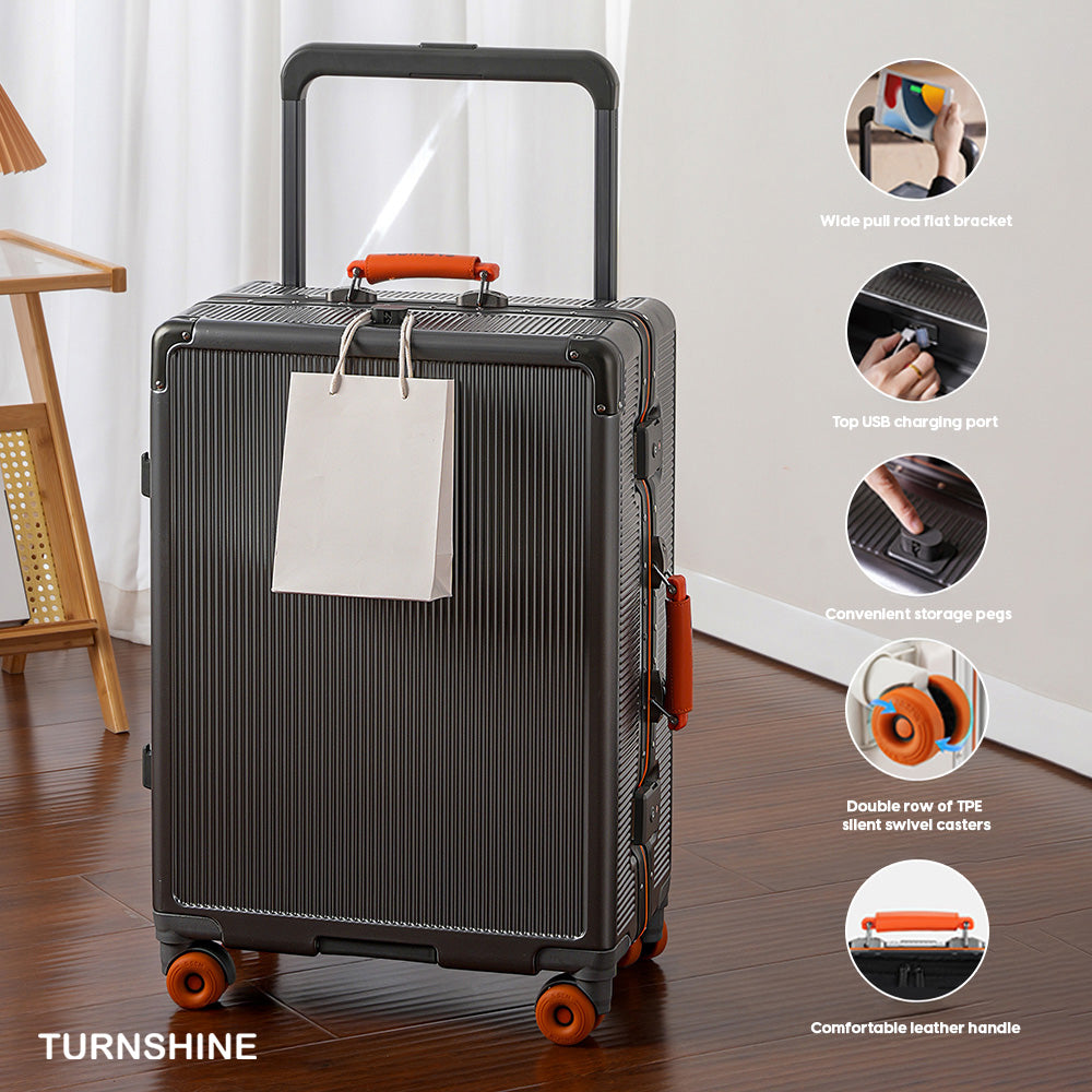 Multifunctional Travel Luggage with Wide Design and Easy Maneuverability