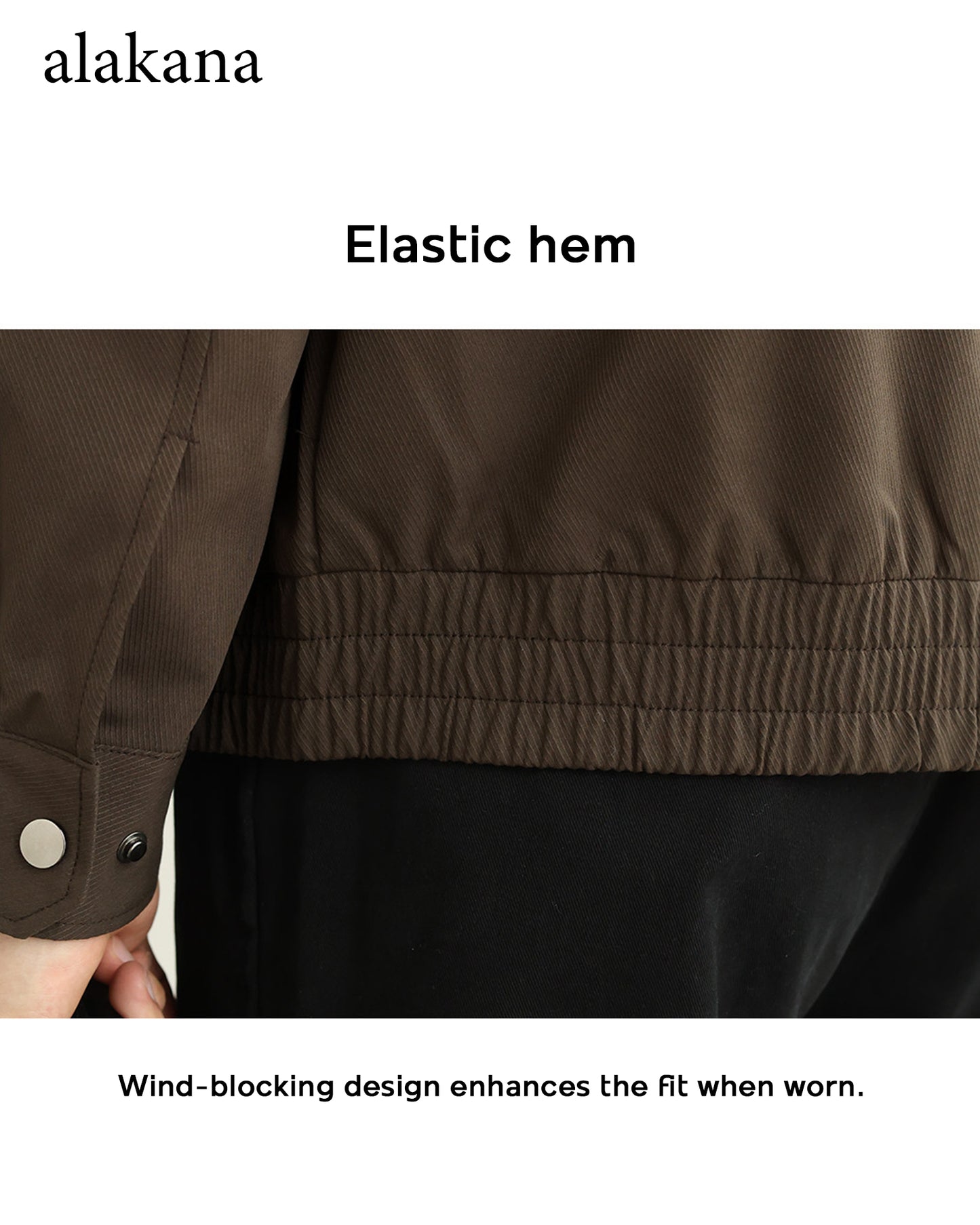 Men's Everyday Stand Collar Bomber Jacket