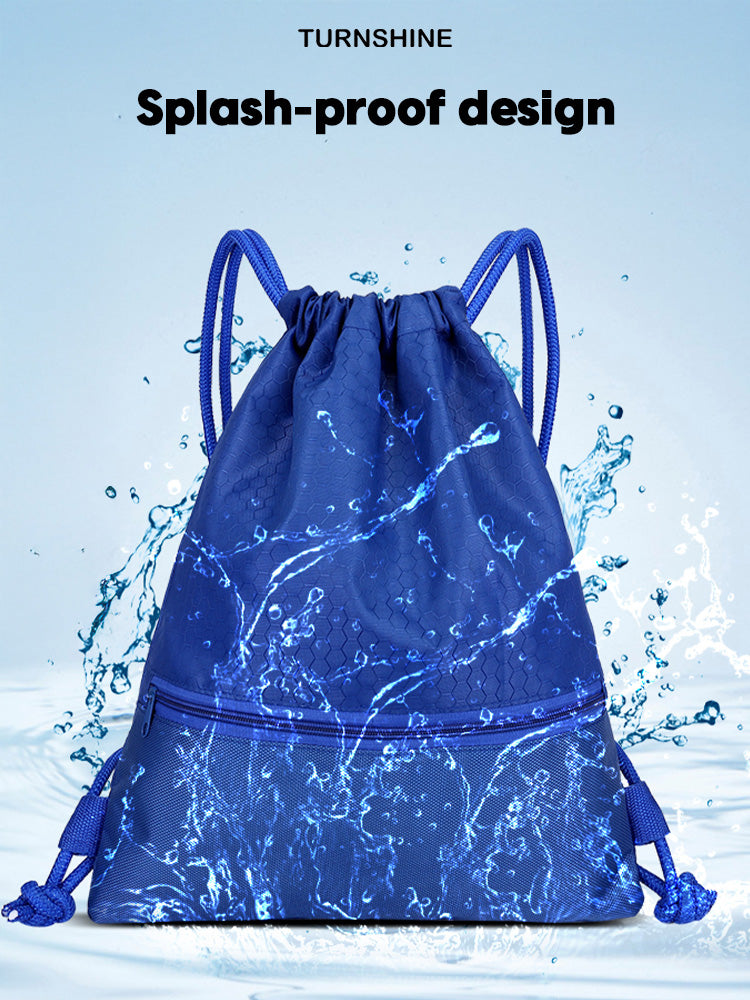 Water-Resistant Drawstring Backpack