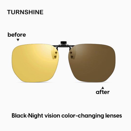 Polarized Clip-On Sunglasses for Men