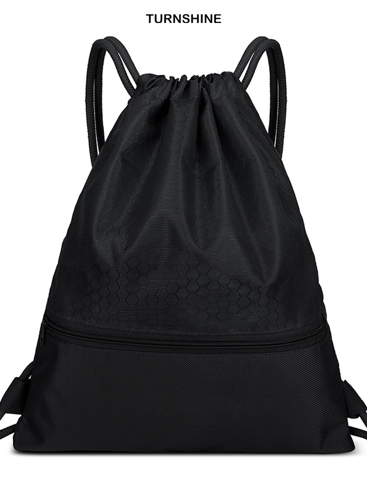 Water-Resistant Drawstring Backpack