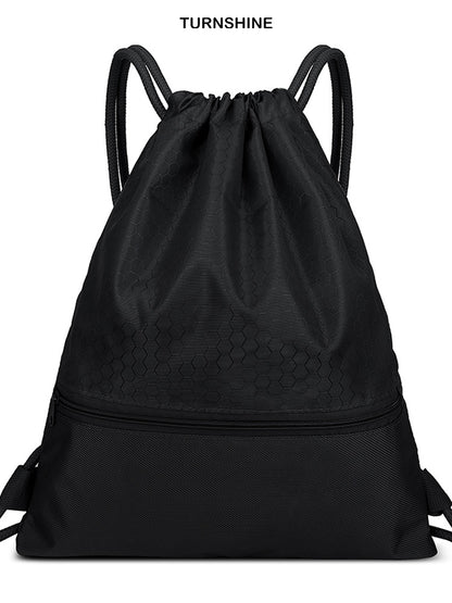 Water-Resistant Drawstring Backpack
