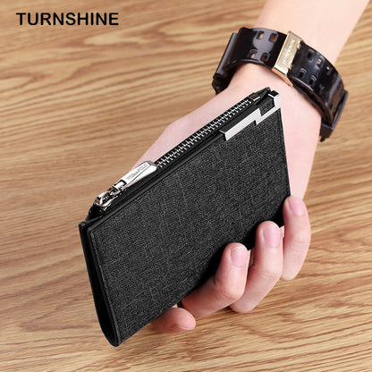 Men’s Short Canvas Wallet