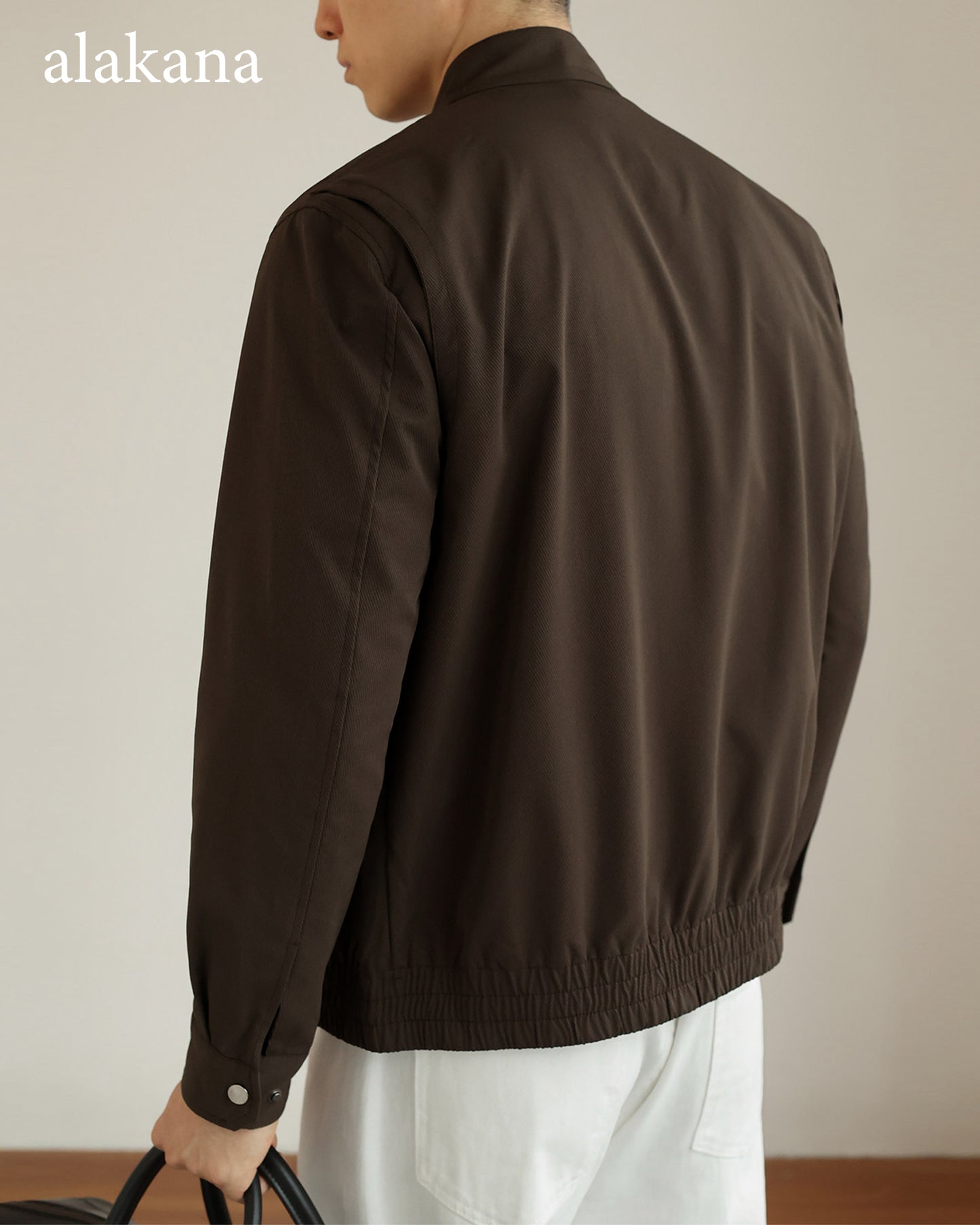 Men's Everyday Stand Collar Bomber Jacket