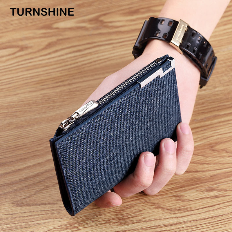 Men’s Short Canvas Wallet