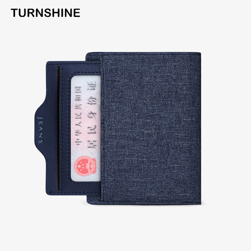 Men’s Short Canvas Wallet