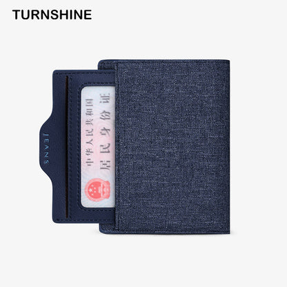 Men’s Short Canvas Wallet