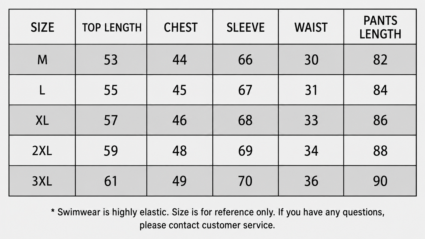 Men's Long Sleeve Swim Set - Teen Rash Guard with Double-Layer Swim Trunks