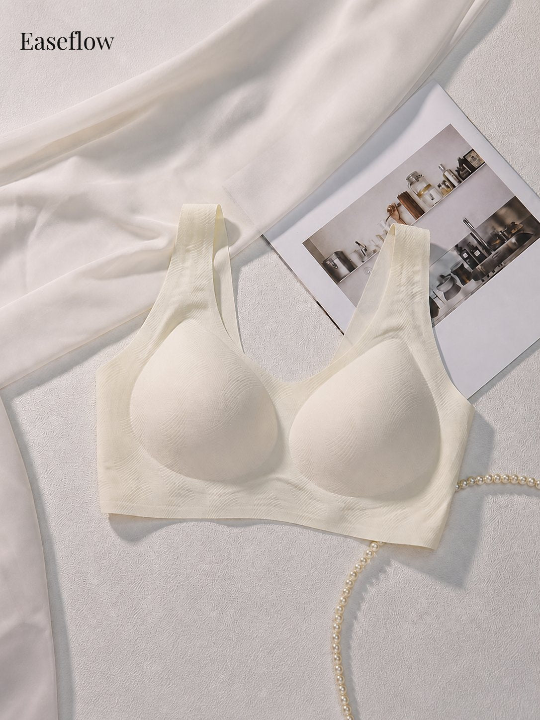 Women's Seamless Fixed-Cup Everyday Bra