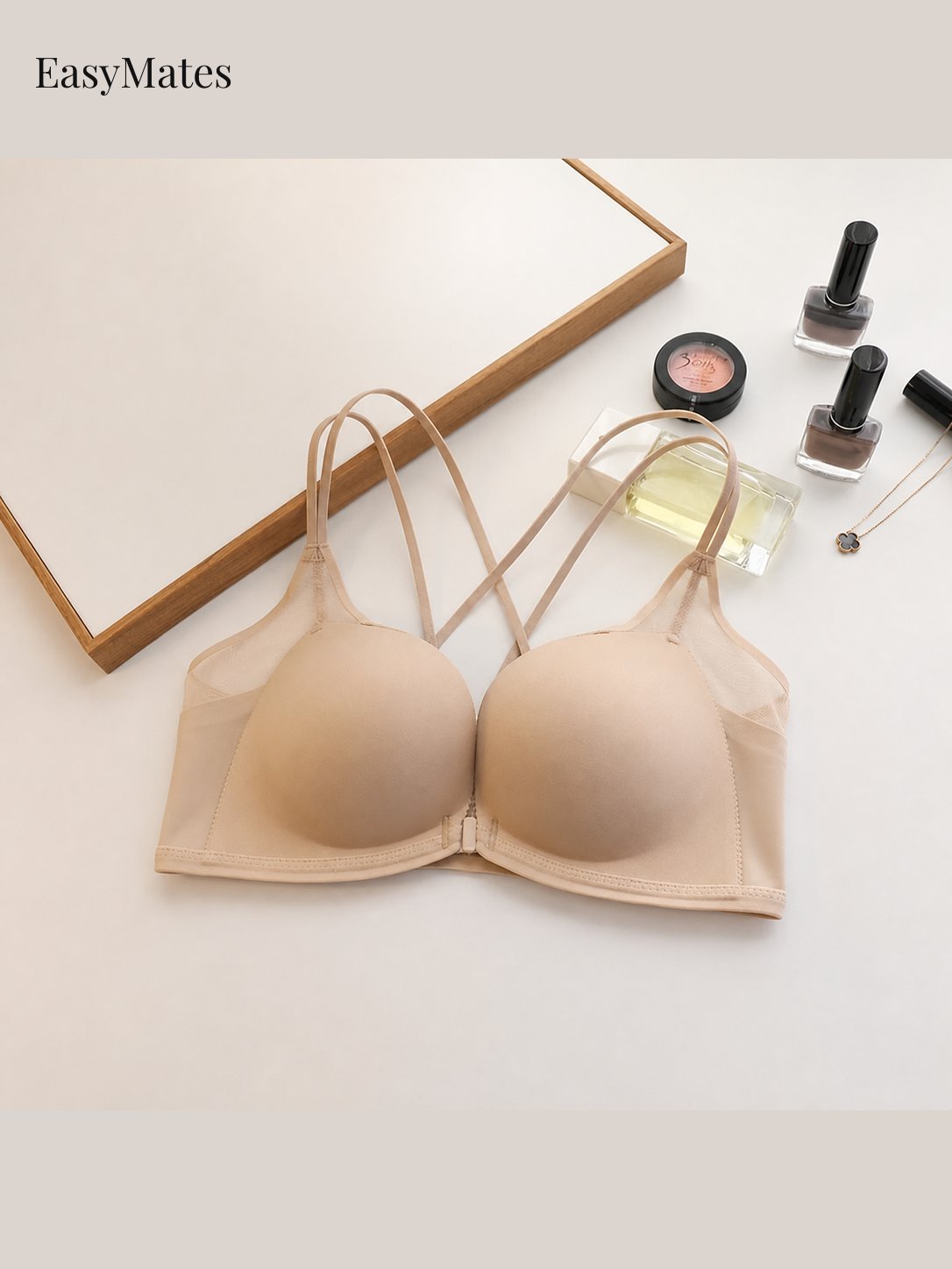 Women's Front‑Closure Wireless Bra
