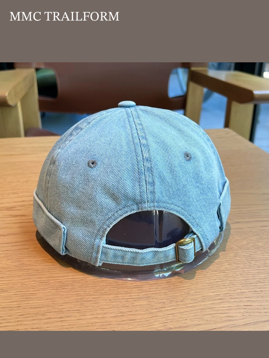 Unisex Vintage Washed Denim Baseball Cap