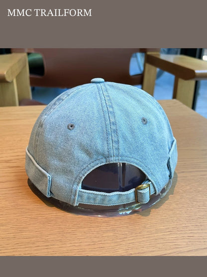 Unisex Vintage Washed Denim Baseball Cap
