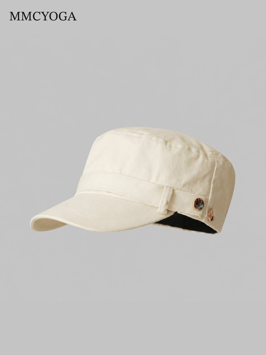 Vintage Military-Style Flat Top Cap
