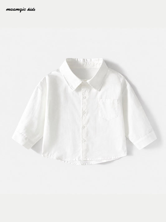 Kids Casual Button-Up Shirt