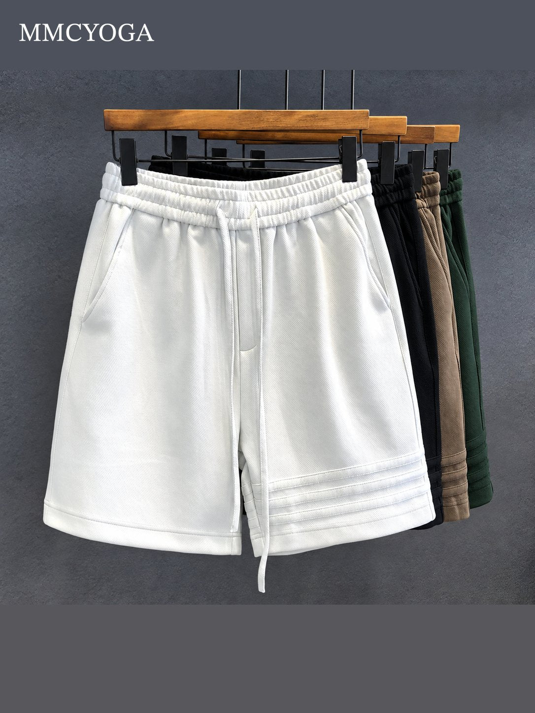 Men's Triple Stripe Relaxed Athletic Shorts