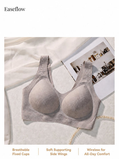 Women's Seamless Fixed-Cup Everyday Bra