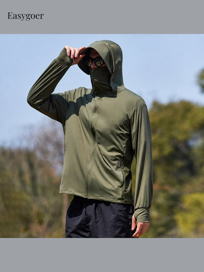 Lightweight Hooded Sun Protection Jacket