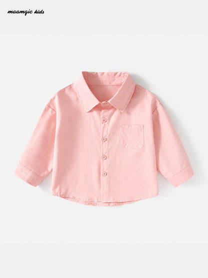 Kids Casual Button-Up Shirt