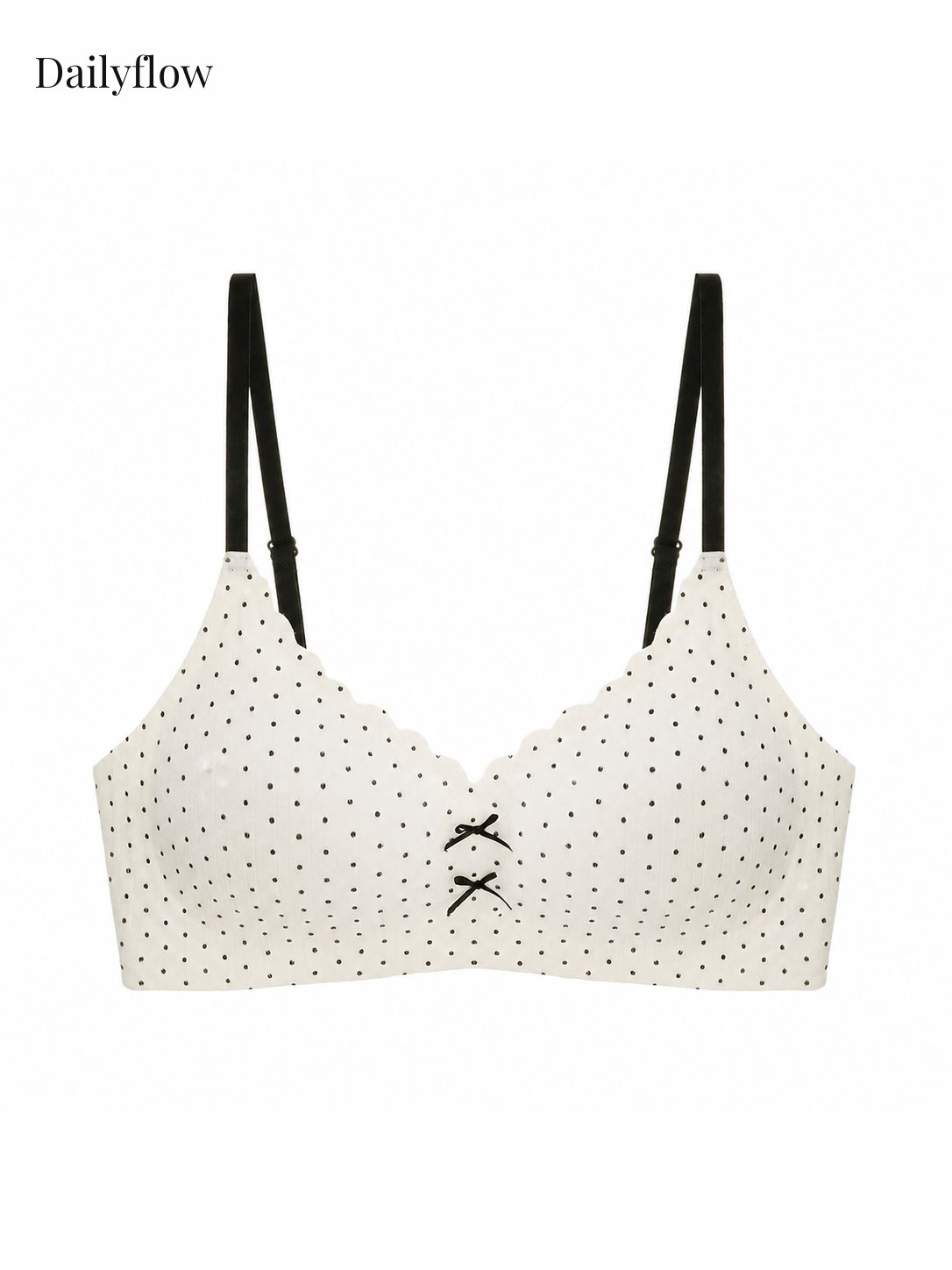 Floral Seamless Light-Support Bra