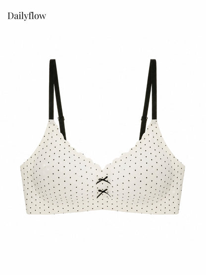 Floral Seamless Light-Support Bra
