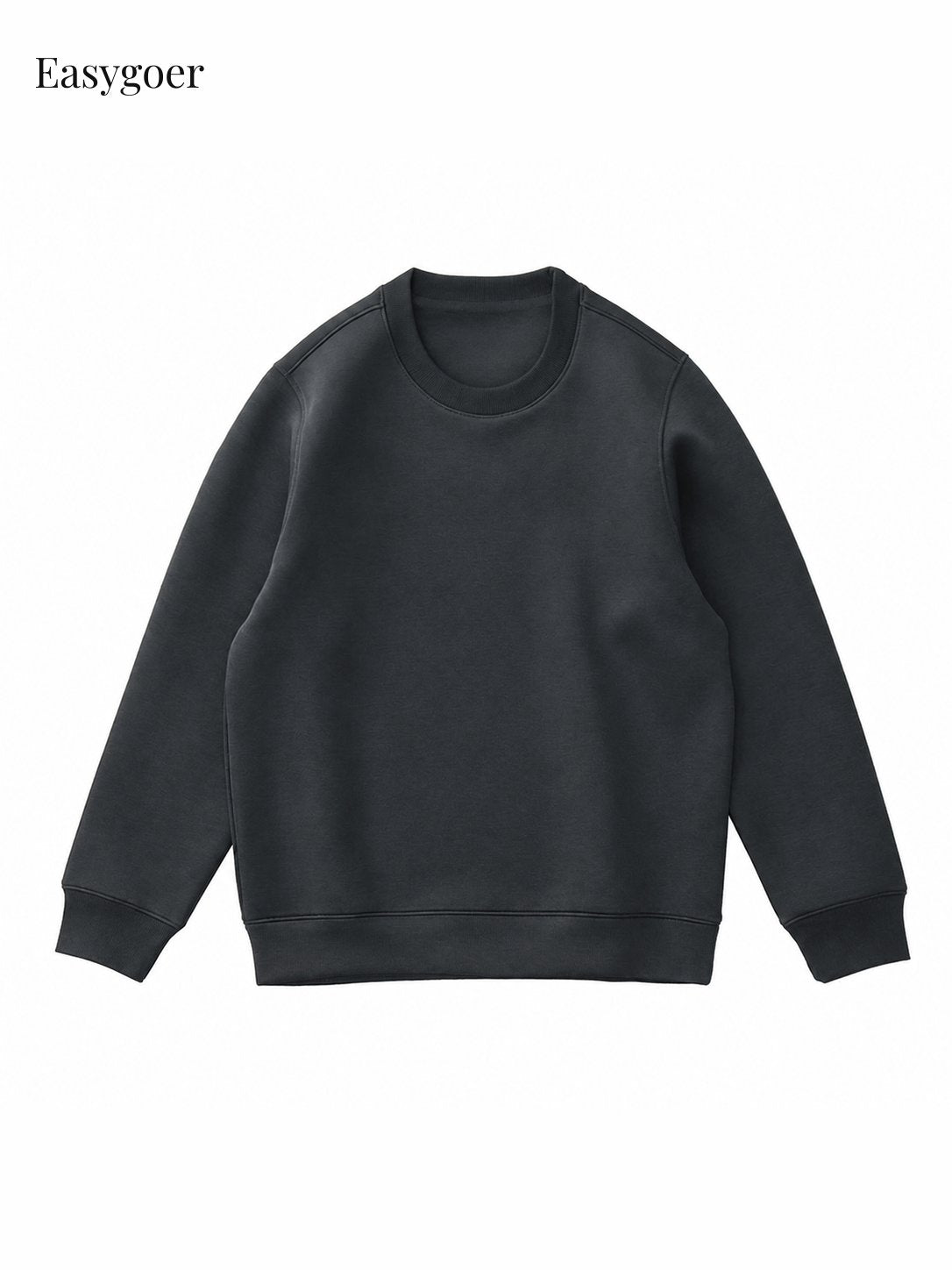Minimalist Air-Layer Crewneck Sweatshirt