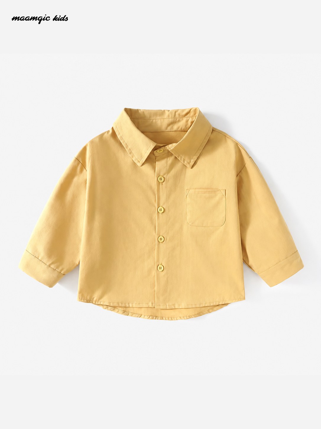 Kids Casual Button-Up Shirt