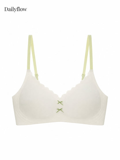 Floral Seamless Light-Support Bra