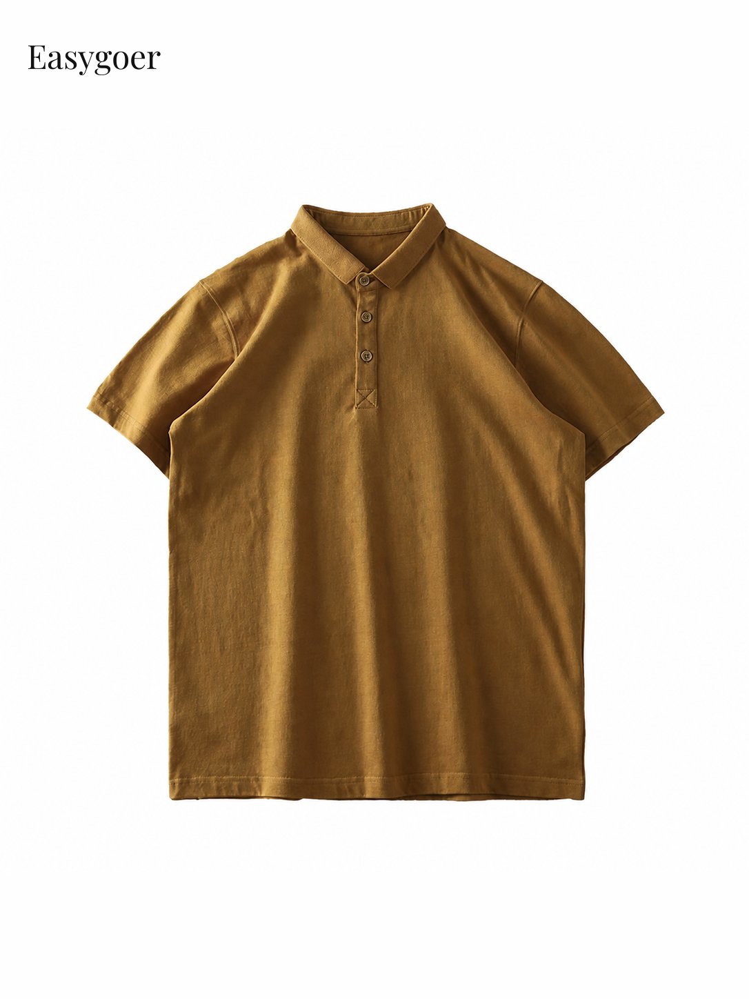 320G Heavyweight Cotton Short-Sleeve Polo Shirt
