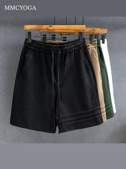 Men's Triple Stripe Relaxed Athletic Shorts