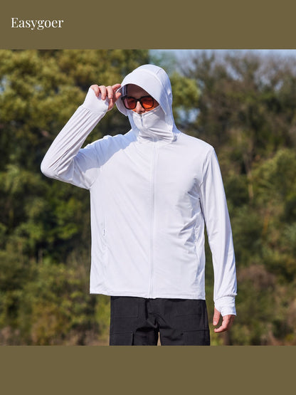 Lightweight Hooded Sun Protection Jacket