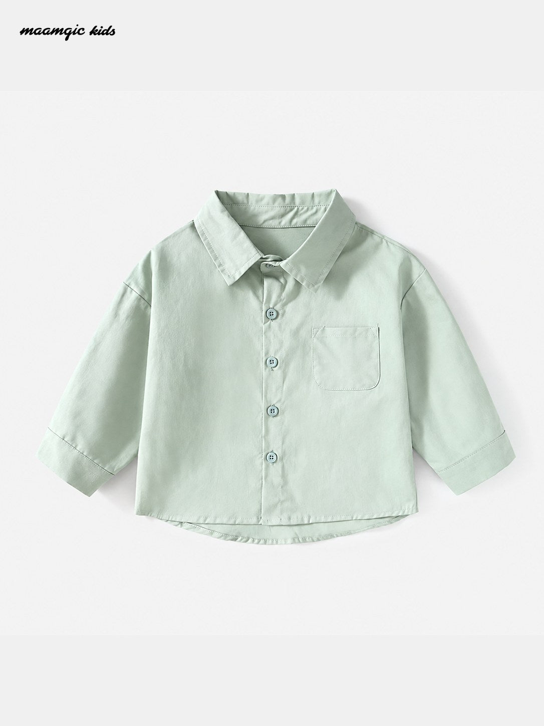 Kids Casual Button-Up Shirt