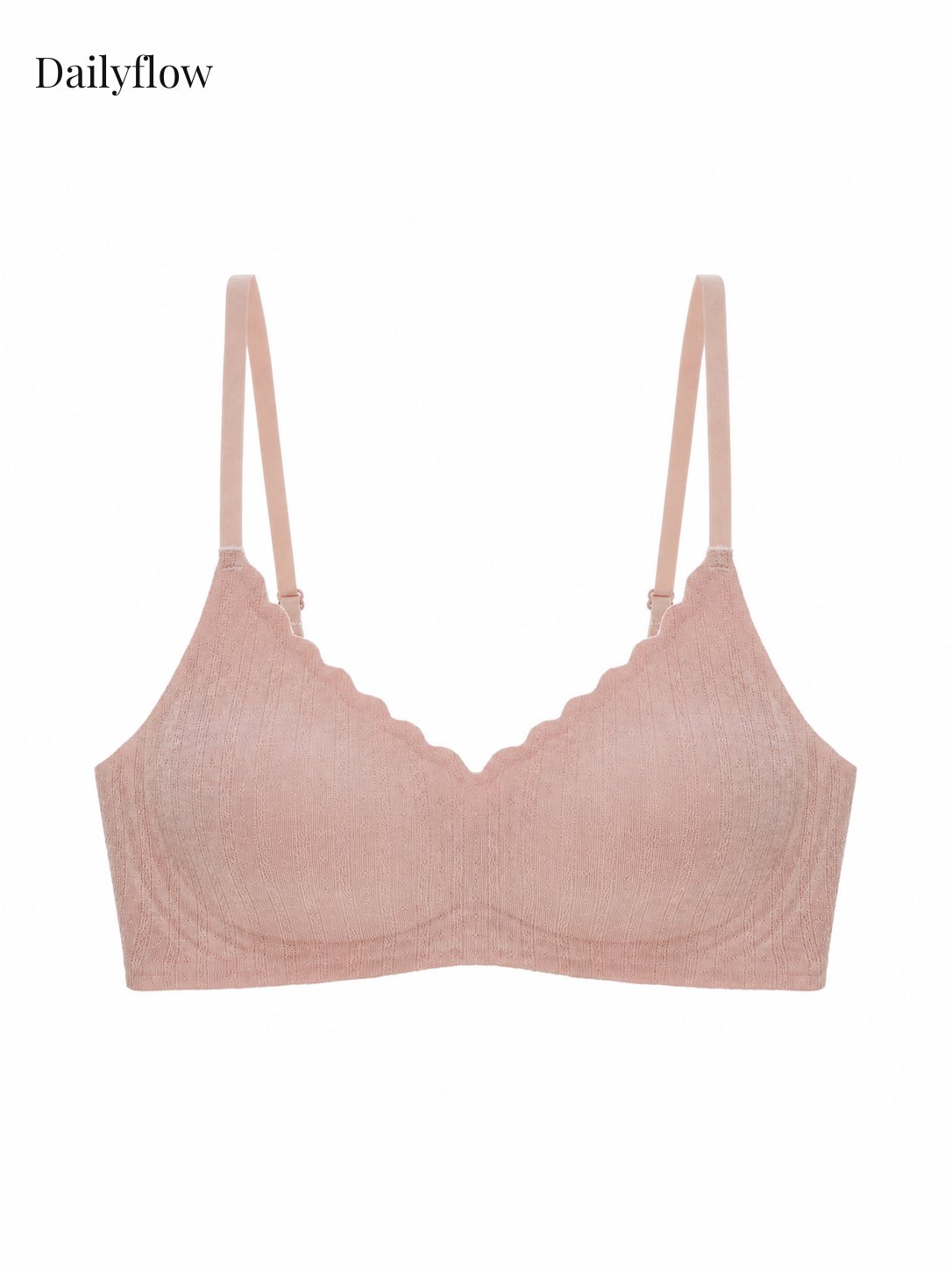 Floral Seamless Light-Support Bra