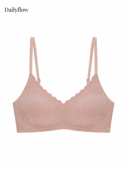 Floral Seamless Light-Support Bra