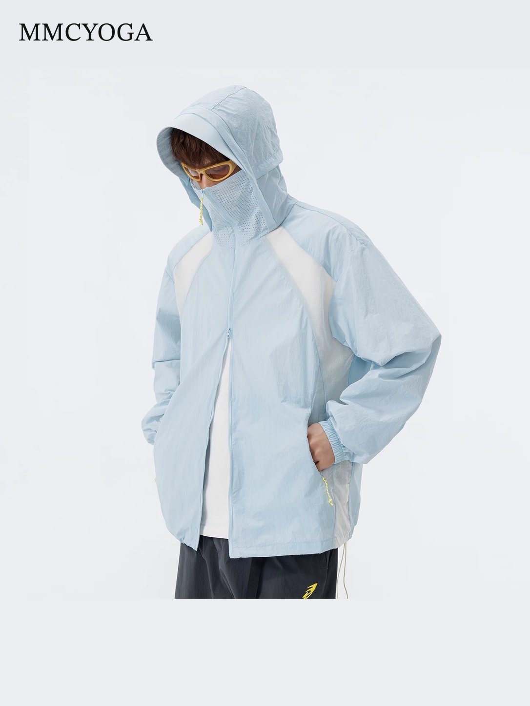 Men's Lightweight Hooded Sun Protection Jacket